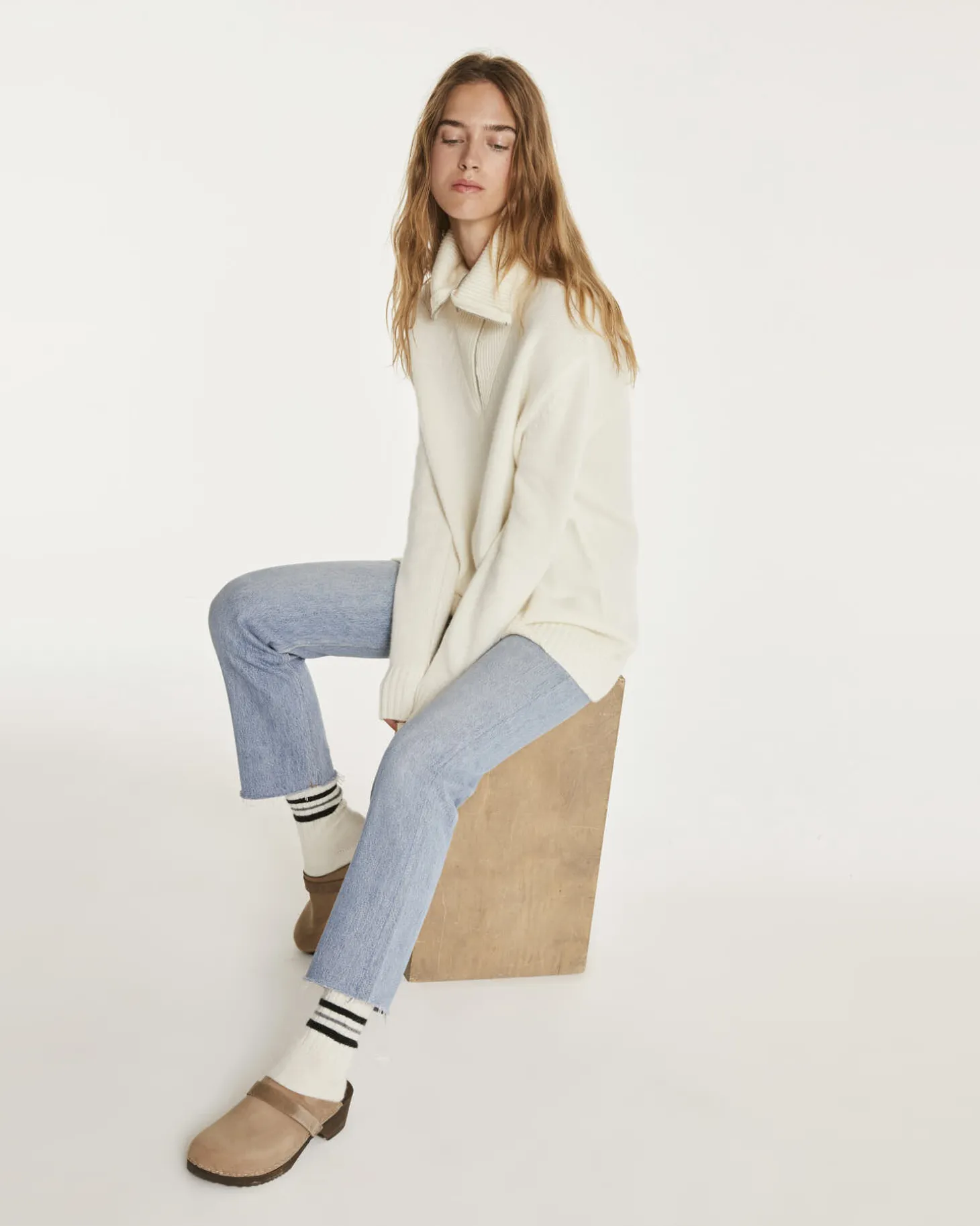 Pull Cachemire Femme Camionneur Oversize