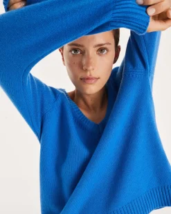 Pull Cachemire Femme Col V