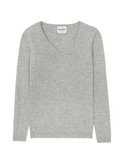 Pull Cachemire Femme Col V Basic
