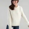 Pull Cachemire Femme Col Rond Court