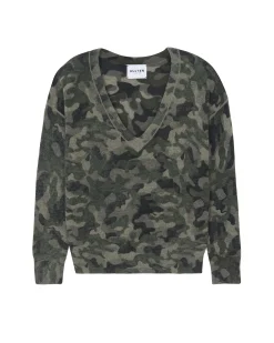 Pull Cachemire Femme Col V Boyfriend