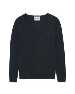 Pull Cachemire Femme Col V Basic