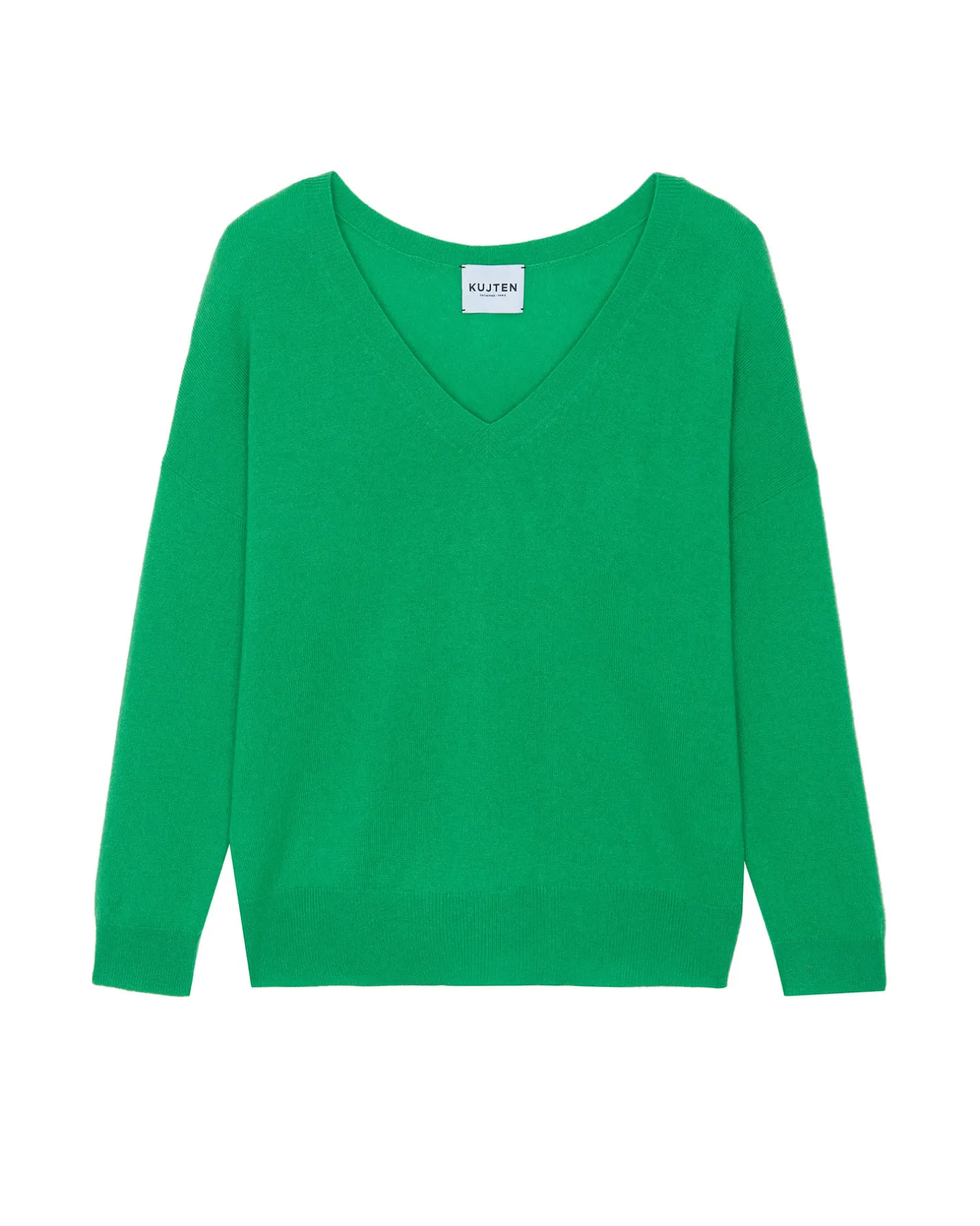 Pull Cachemire Femme Col V Boyfriend