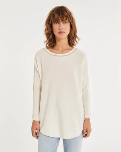 Pull Cachemire Femme Col Bateau Liquette