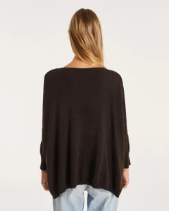 Pull Cachemire Femme Col V Oversize