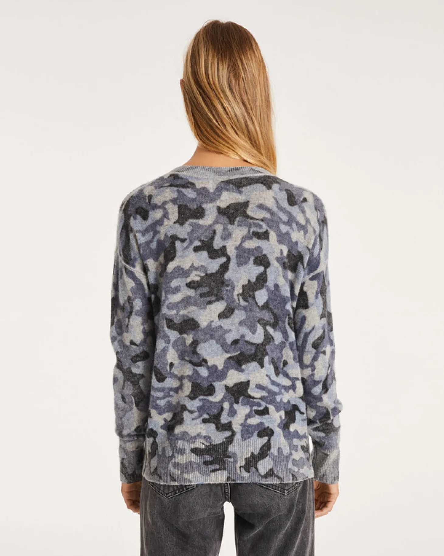 Pull Cachemire Femme Col V Boyfriend