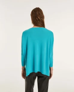 Pull Cachemire Femme Col V Oversize