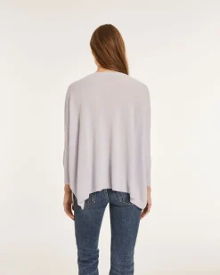 Pull Cachemire Femme Col V Oversize