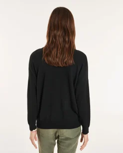 Pull Cachemire Femme Col V Boyfriend