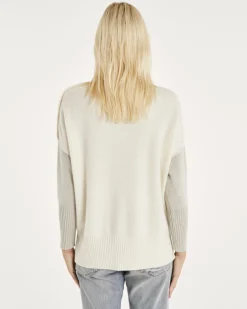 Pull Cachemire Femme Col Roule A Boutons