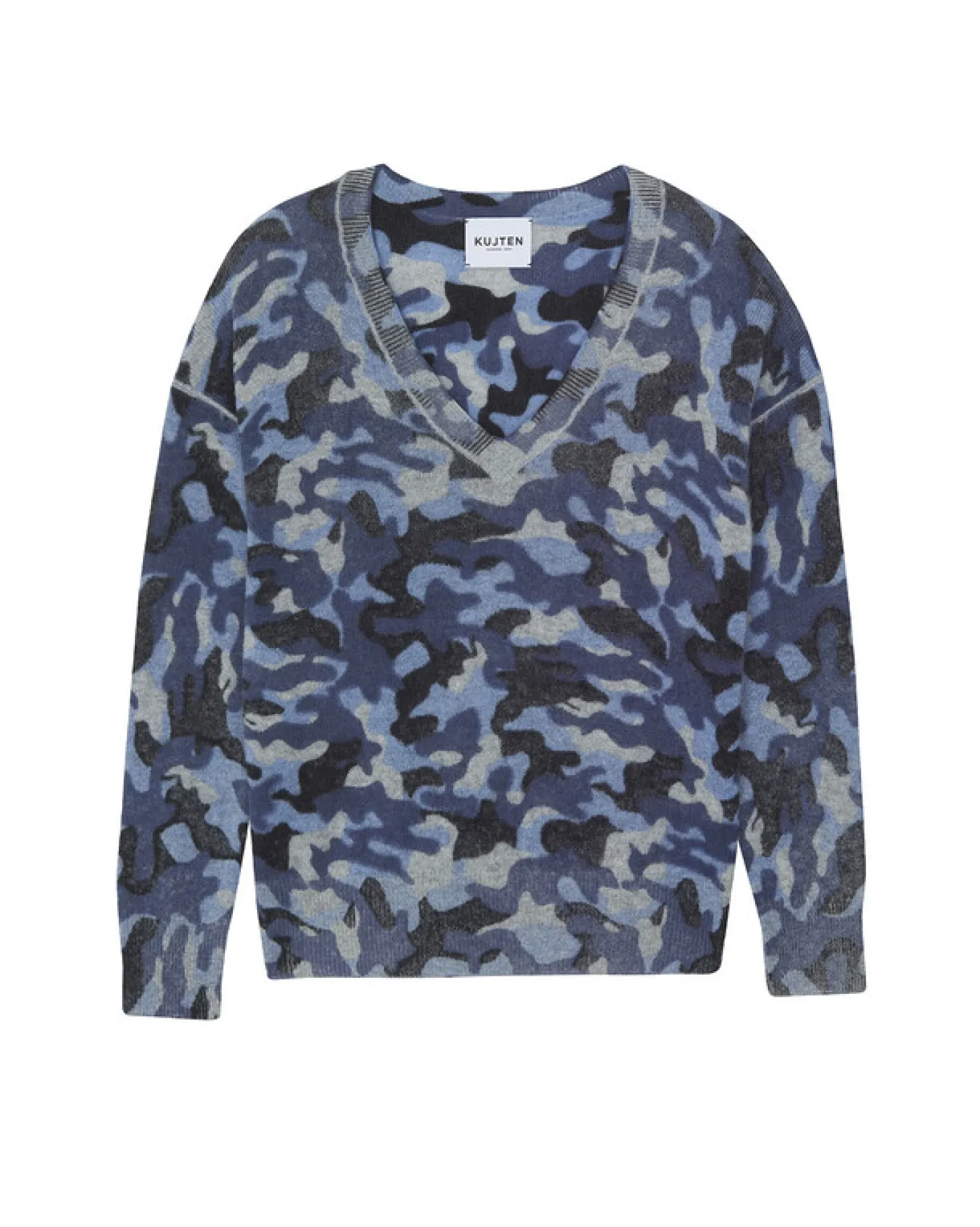 Pull Cachemire Femme Col V Boyfriend
