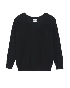 Pull Cachemire Femme Col V Boyfriend