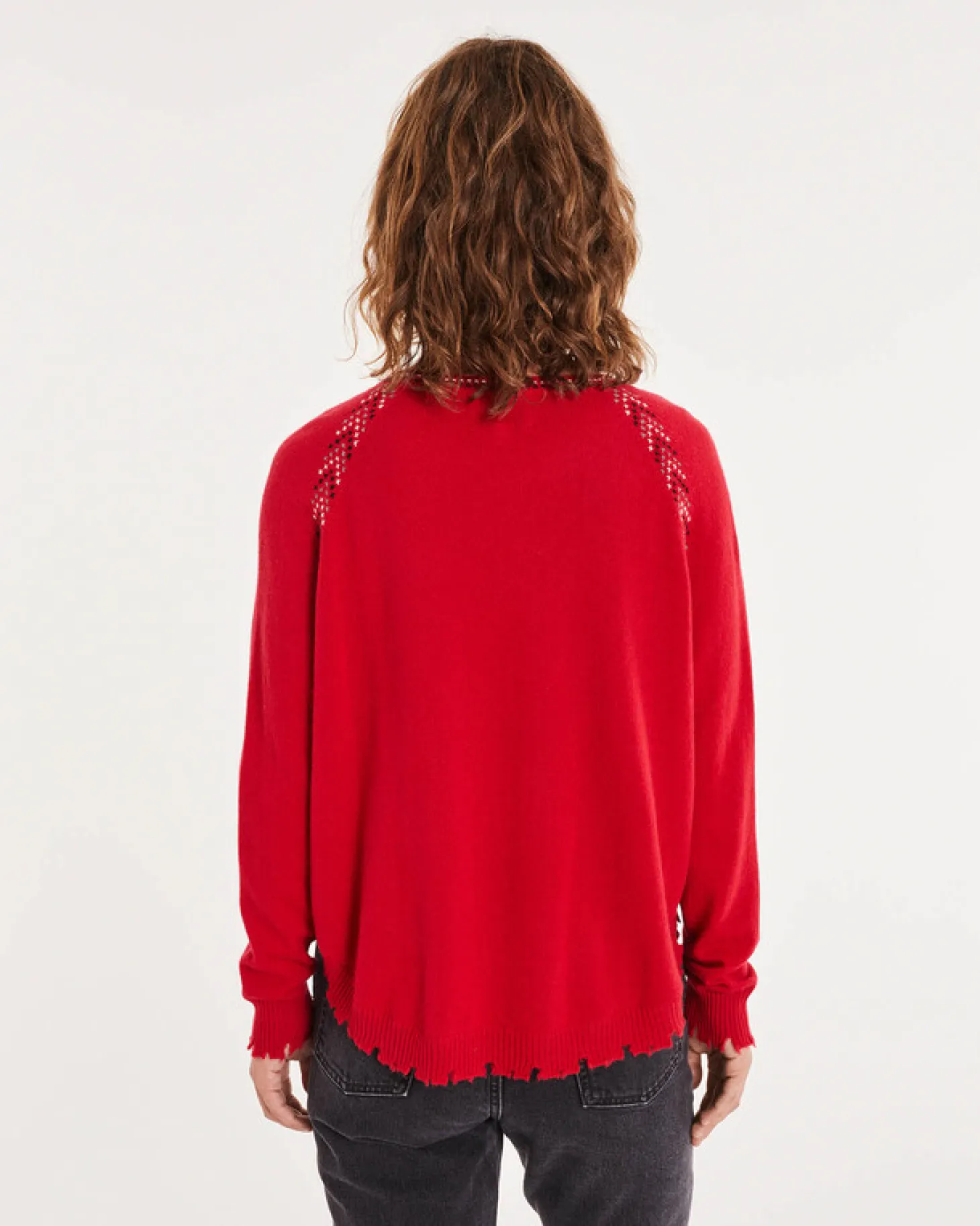 Pull Cachemire Femme Col Rond Liquette
