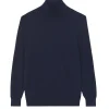 Pull Cachemire Homme Col Montant