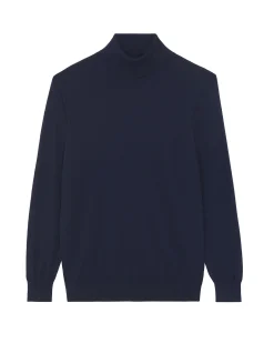 Pull Cachemire Homme Col Montant