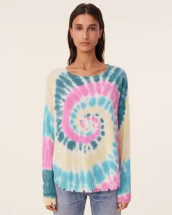 Pull Cachemire Liquette Tie & Dye, 2 Fils