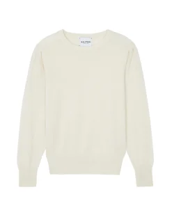 Pull Cachemire Manches Ballons Col Rond