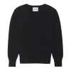 Pull Cachemire Manches Ballons Col Rond