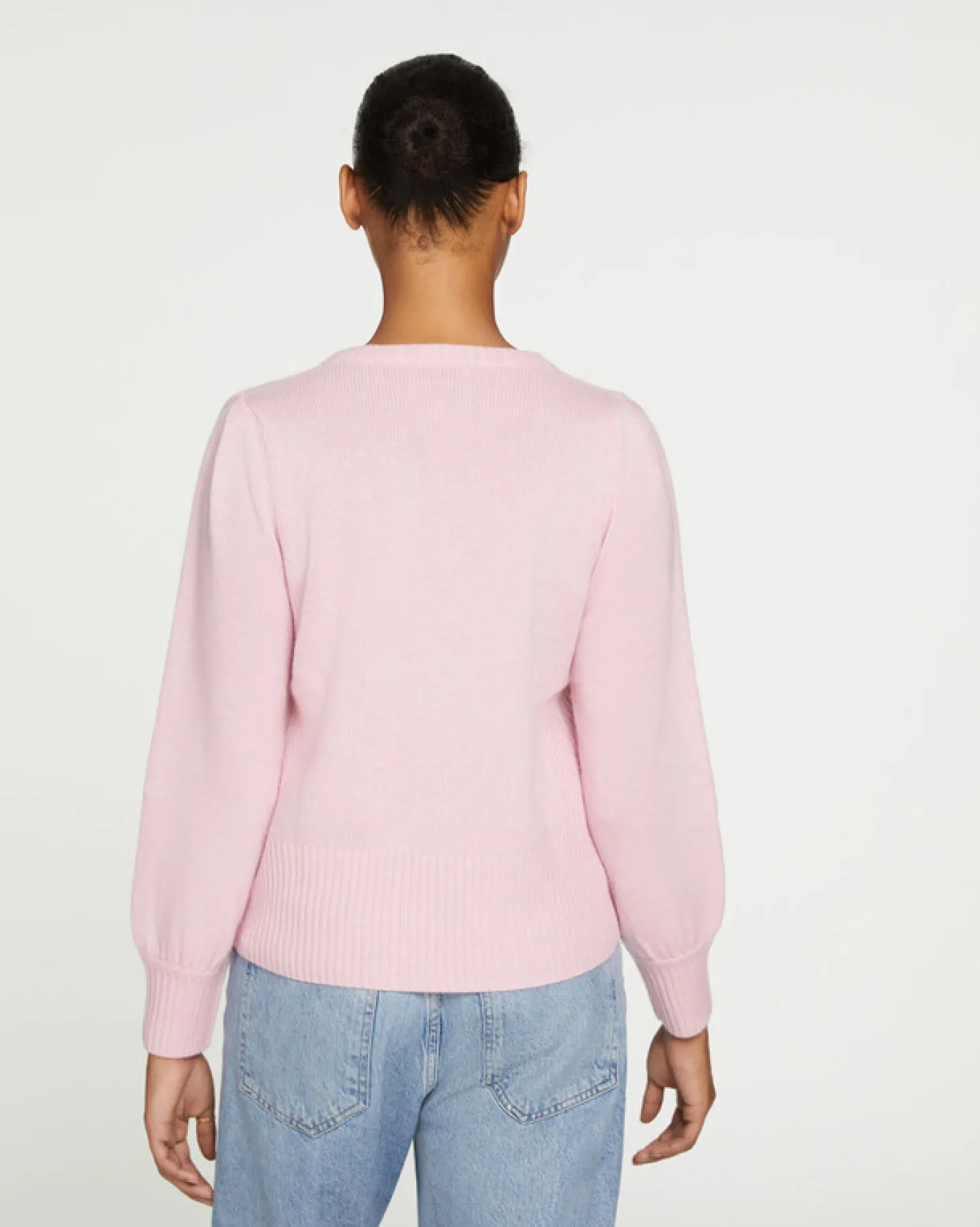 Pull Cachemire Manches Ballons Cachemire