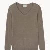 Pull Cachemire Manches Longues Basic