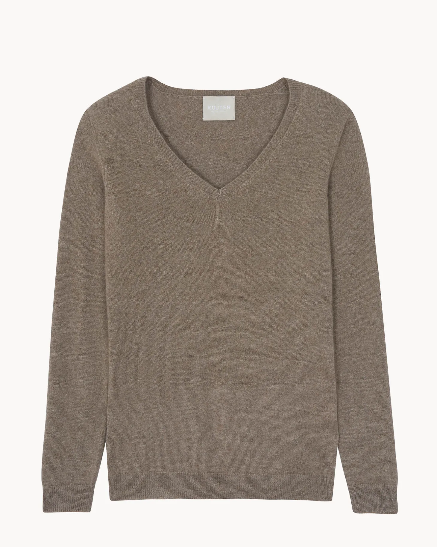 Pull Cachemire Manches Longues Basic