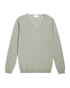 Pull Cachemire Manches Longues Basic