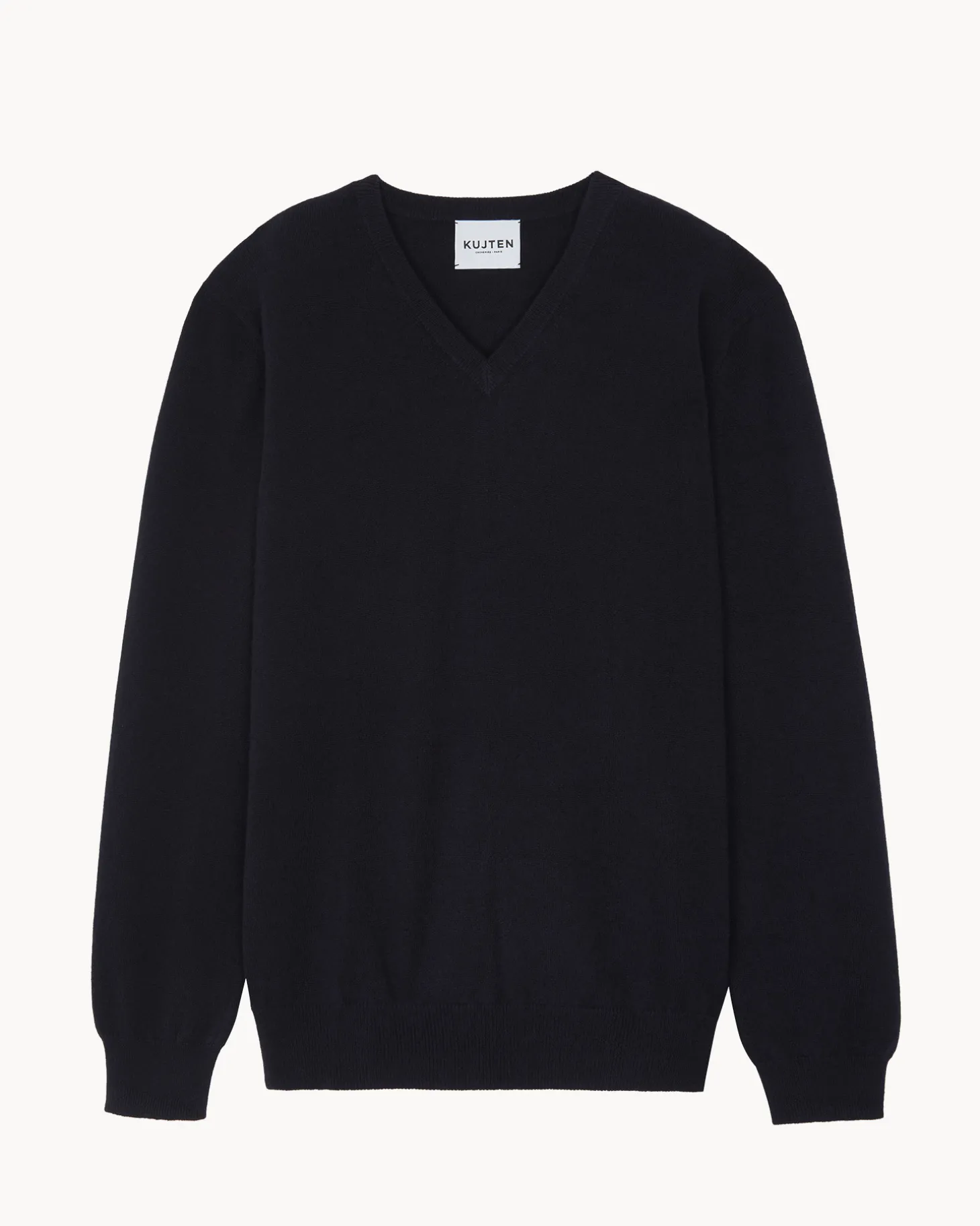 Pull Cachemire Manches Longues Basic