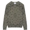 Pull Cachemire Manches Longues Col Rond