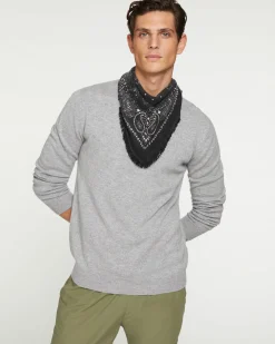 Pull Cachemire Manches Longues Basic