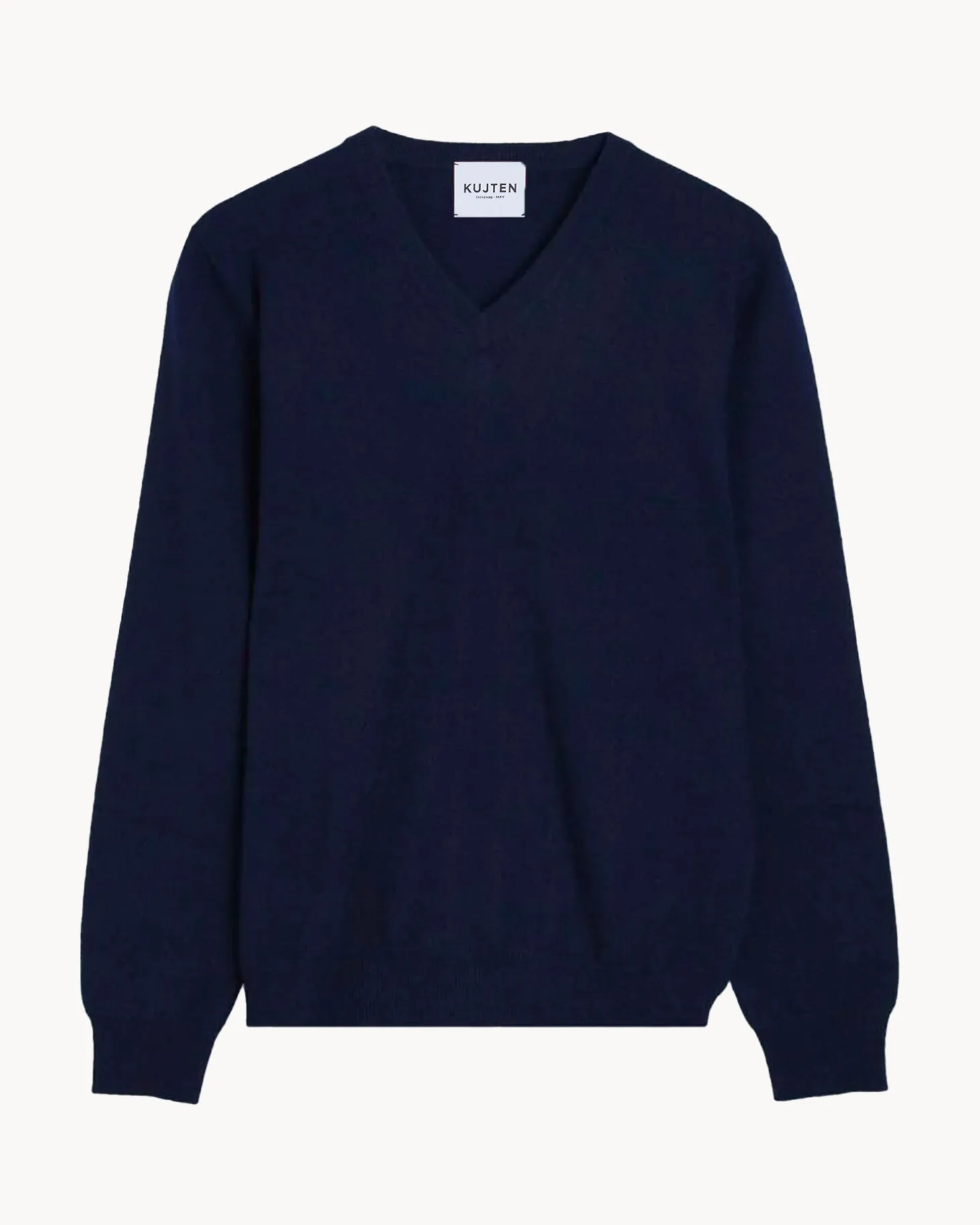 Pull Cachemire Manches Longues Basic