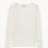 Pull Cachemire Manches Longues Basic