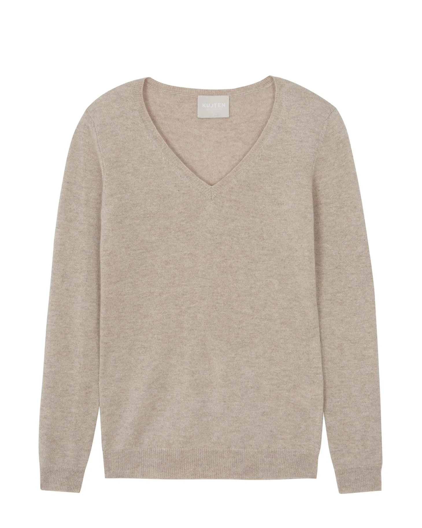 Pull Cachemire Manches Longues Basic