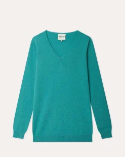 Pull Cachemire Manches Longues Basic