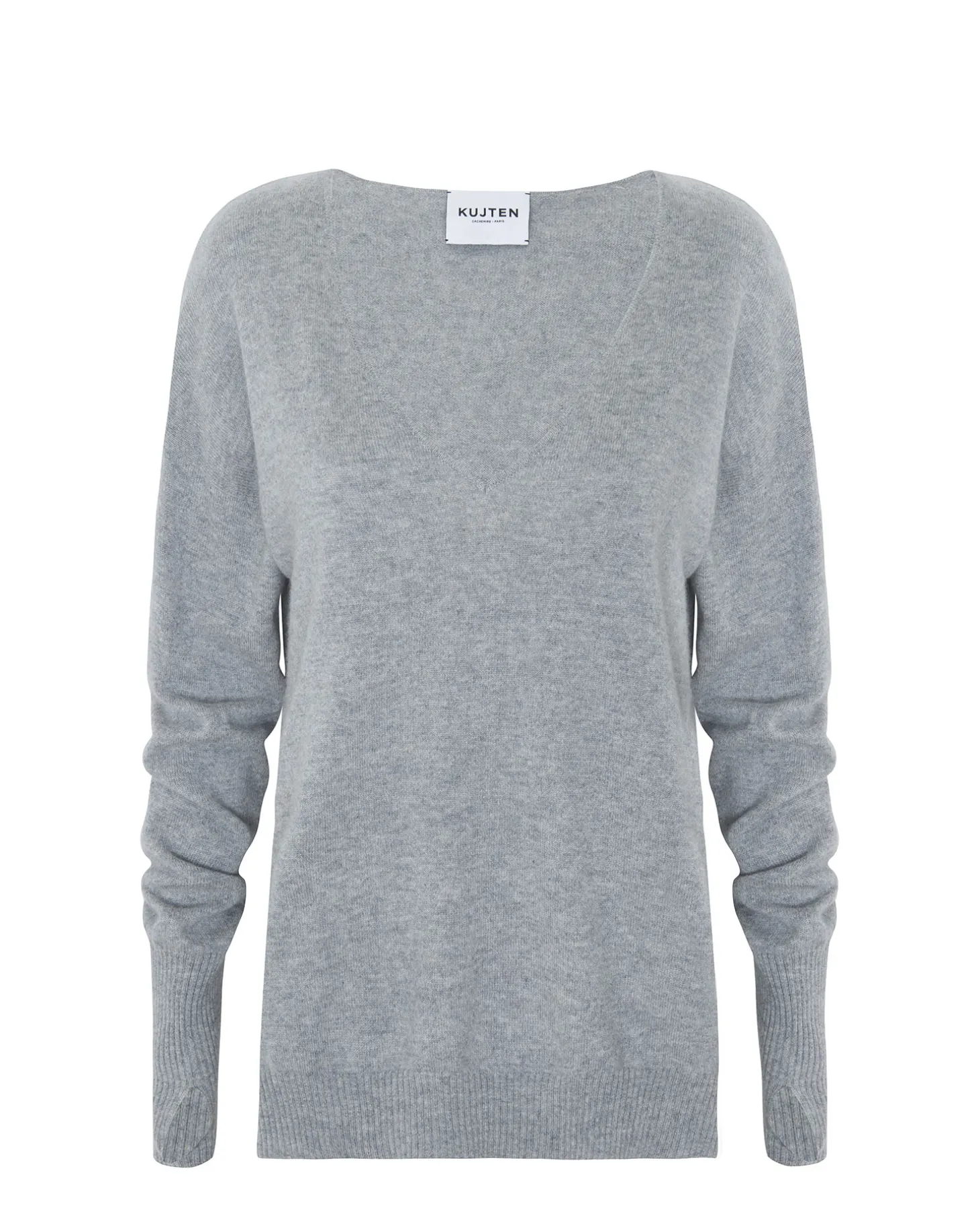 Pull Cachemire Manches Mitaines Femme