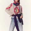 Pull Cachemire Oversize Col Cheminee, 8 Fils