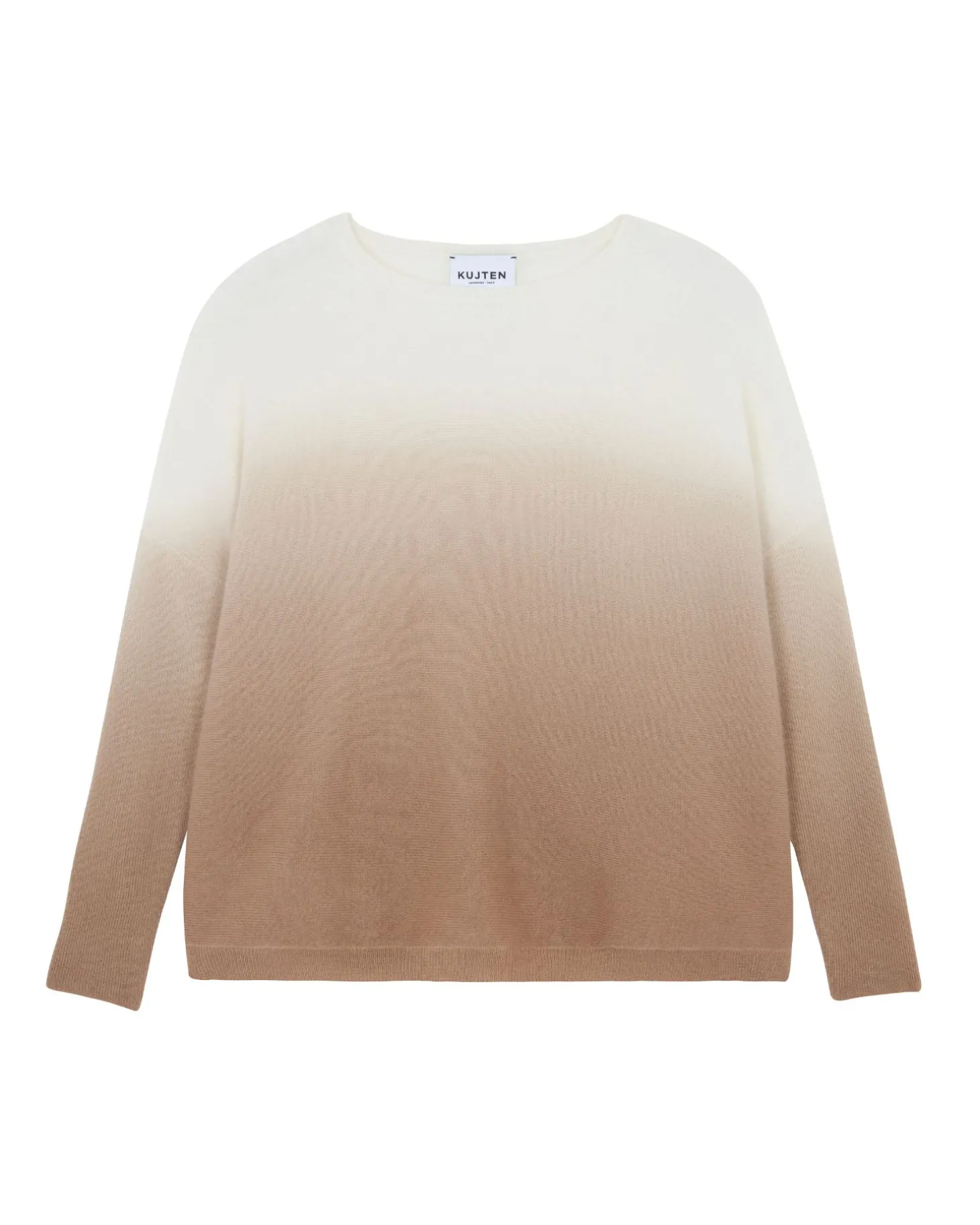 Pull Cachemire Oversize Dip Dye, 2 Fils