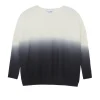 Pull Cachemire Oversize Dip Dye, 2 Fils