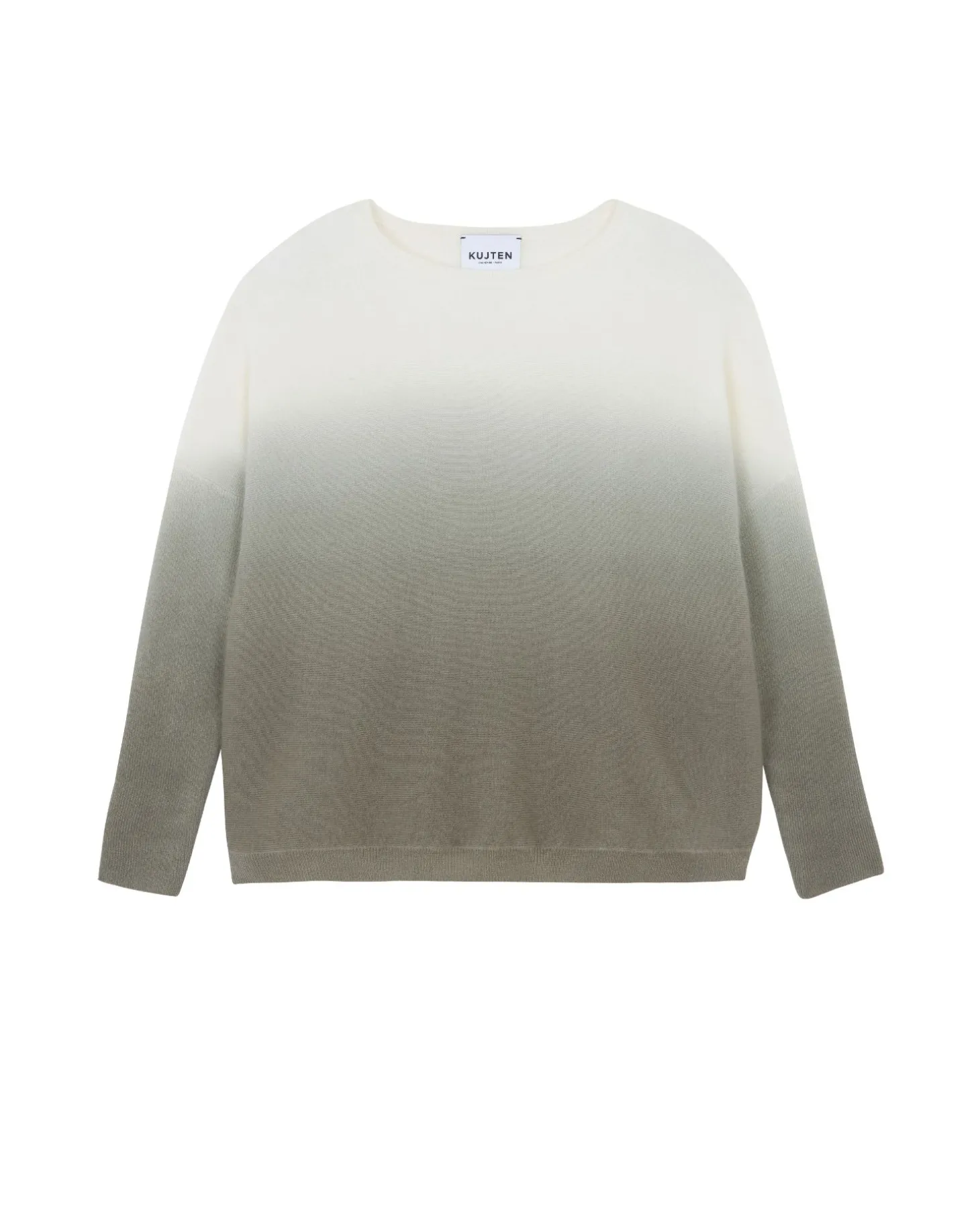 Pull Cachemire Oversize Dip Dye, 2 Fils