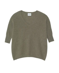 Pull Cachemire Oversize Manches 3/4