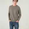 Pull Cachemire Uni Manches Raglan