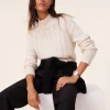 Pull Col Cheminee Cachemire Torsade, 6 Fils