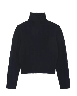 Pull Col Cheminee Cachemire Torsade, 6 Fils