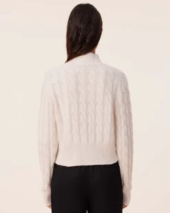 Pull Col Cheminee Cachemire Torsade, 6 Fils