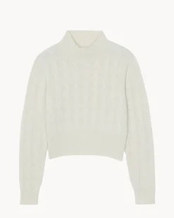 Pull Col Cheminee Cachemire Torsade, 6 Fils