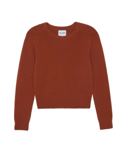 Pull Col Rond A Manches Longues En Cachemire, Jersey 6 Fils