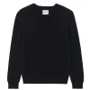 Pull Col Rond Bord Vif Manches Longues