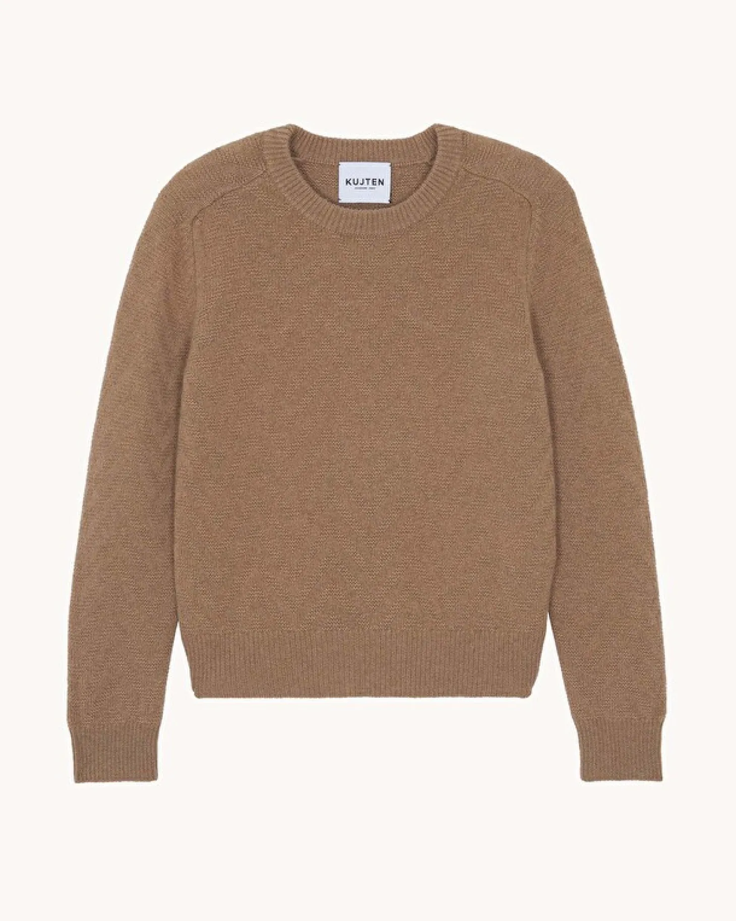 Pull Col Rond Cachemire, 4 Fils
