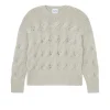Pull Col Rond Cachemire Torsade, 10 Fils