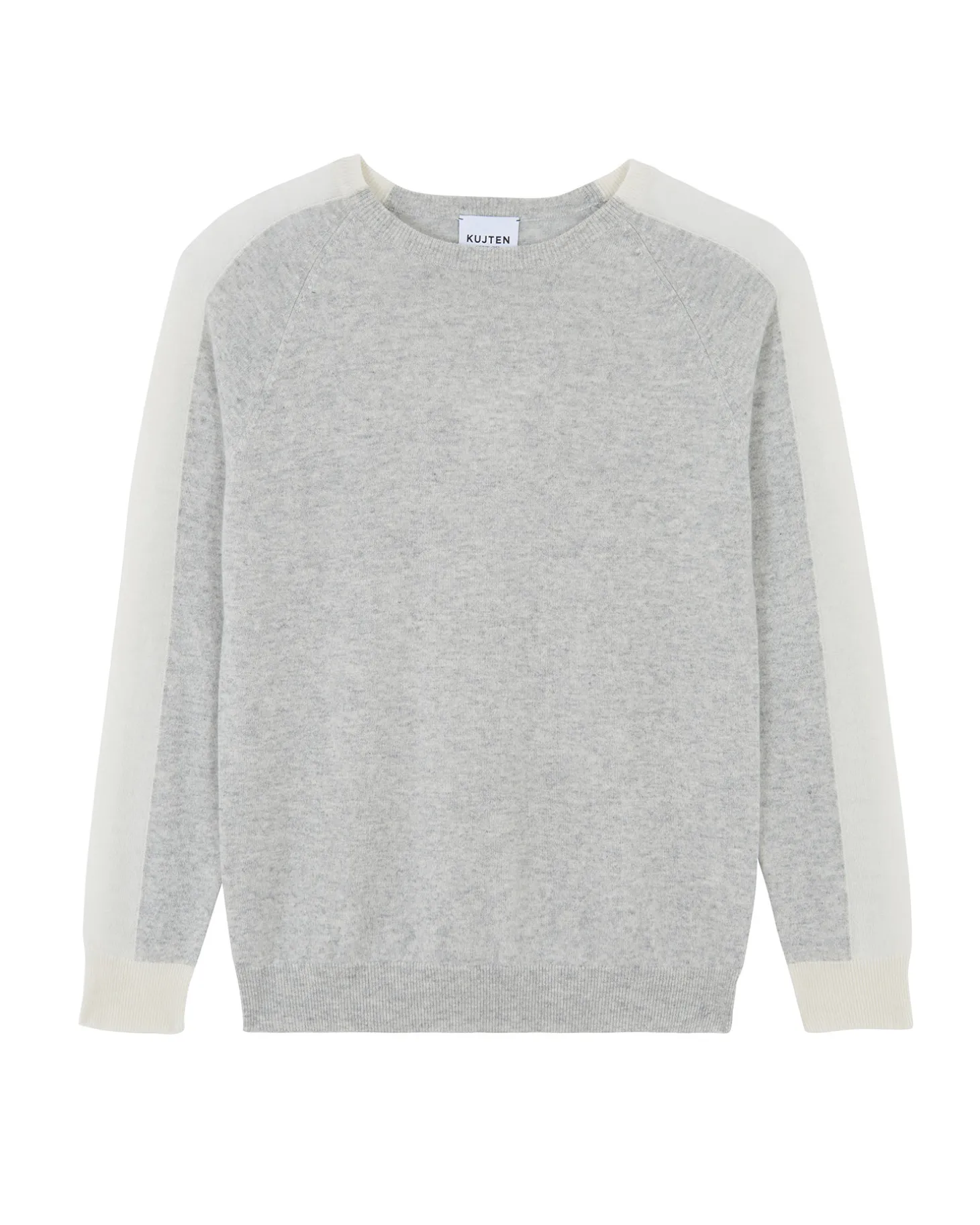 Pull Col Rond Colorblock Cachemire