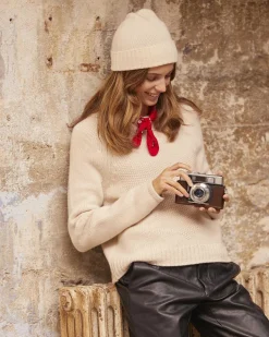 Pull Col Rond Femme Manches Raglans